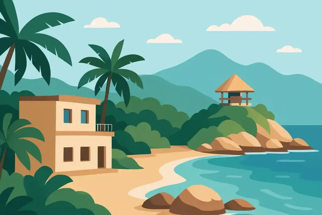 Dónde hospedarse cerca del Parque Tayrona