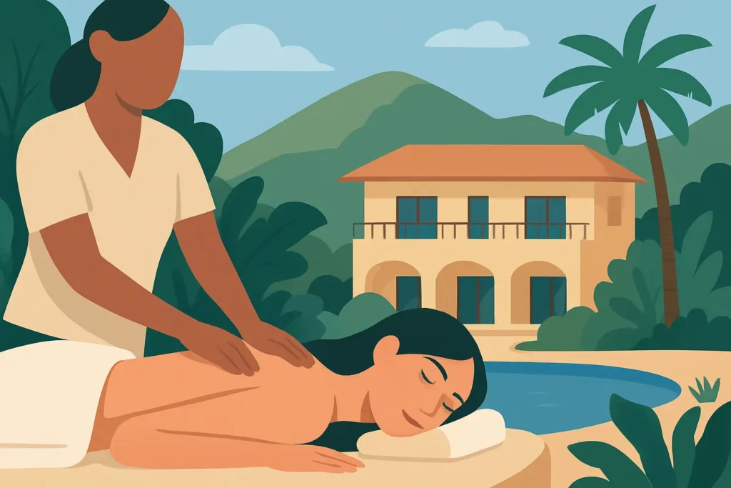 Hotel con masajes y naturaleza en Santa Marta