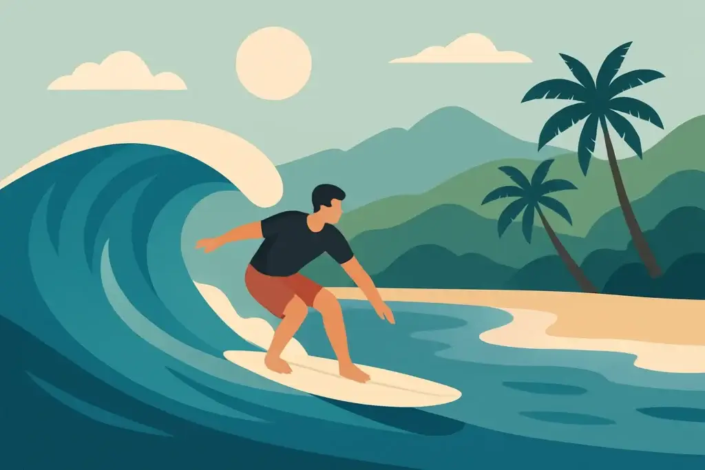 Surf cerca de Guachaca Santa Marta: dónde vale la pena