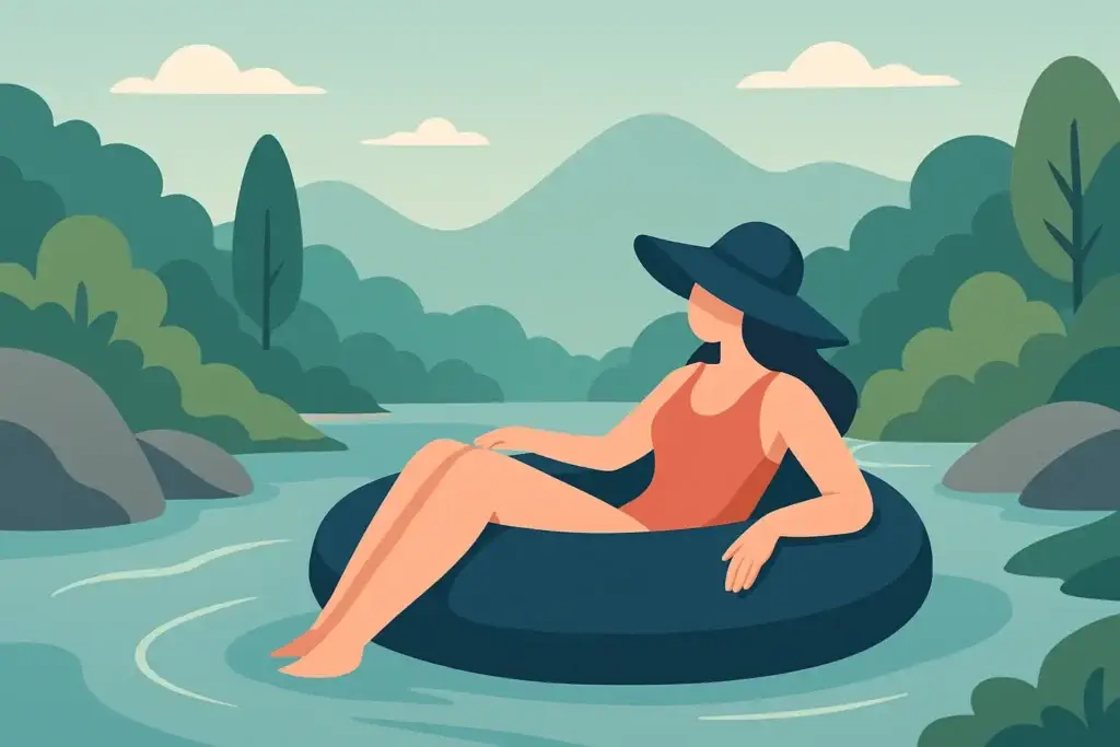 Tubing en Río Buritaca desde Guachaca: así se vive