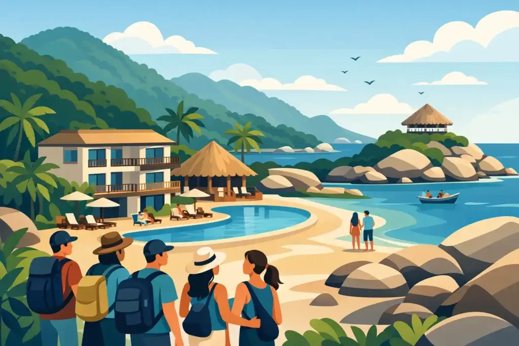 Hotel ideal para grupos en Tayrona
