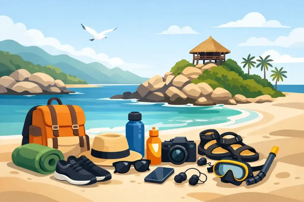 Qué llevar a Tayrona para un día sin fallar