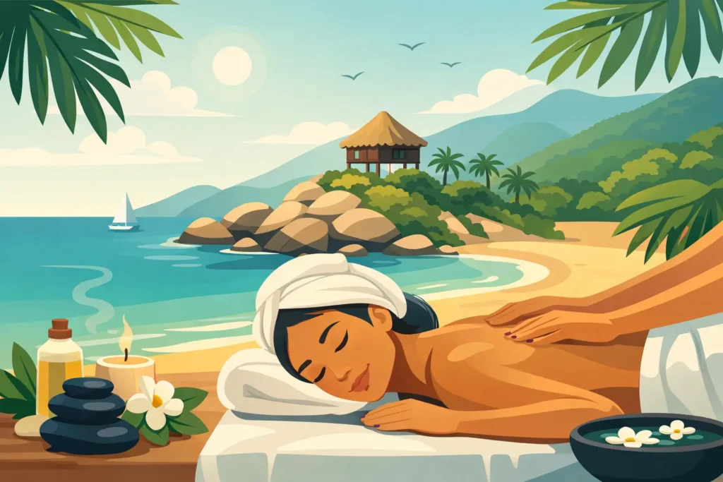 Masajes relajantes después de visitar Tayrona