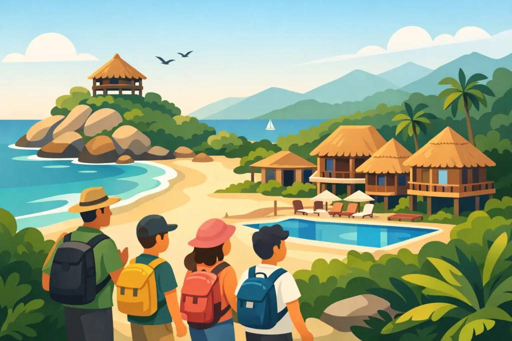 Viaje escolar al Tayrona: hospedaje seguro