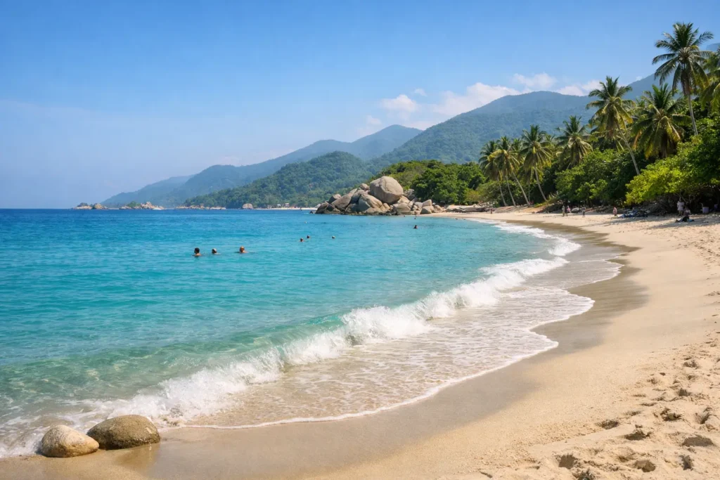 7 mejores playas cerca de Guachaca para nadar