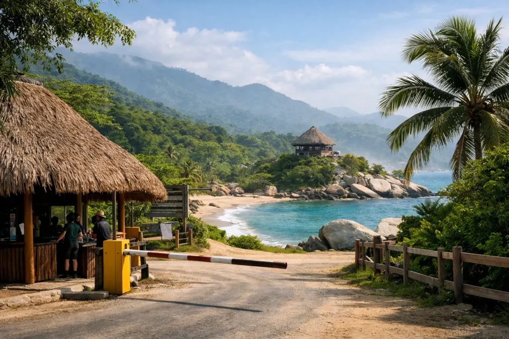 Guía de entrada al Tayrona por El Zaino