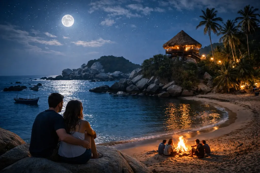 Qué hacer de noche cerca del Tayrona