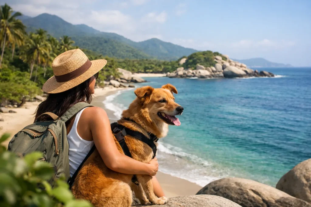 ¿Se puede viajar con mascota a Tayrona?
