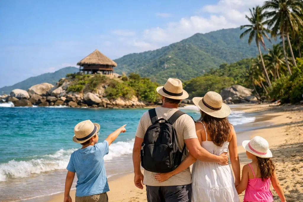Vacaciones en familia cerca de Tayrona