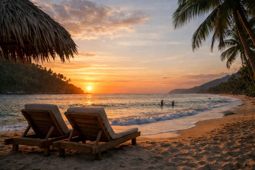Atardecer en Playa Guachaca: recomendaciones