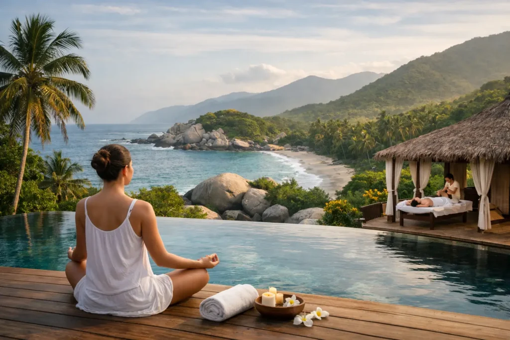 Escapada bienestar cerca Tayrona: qué buscar