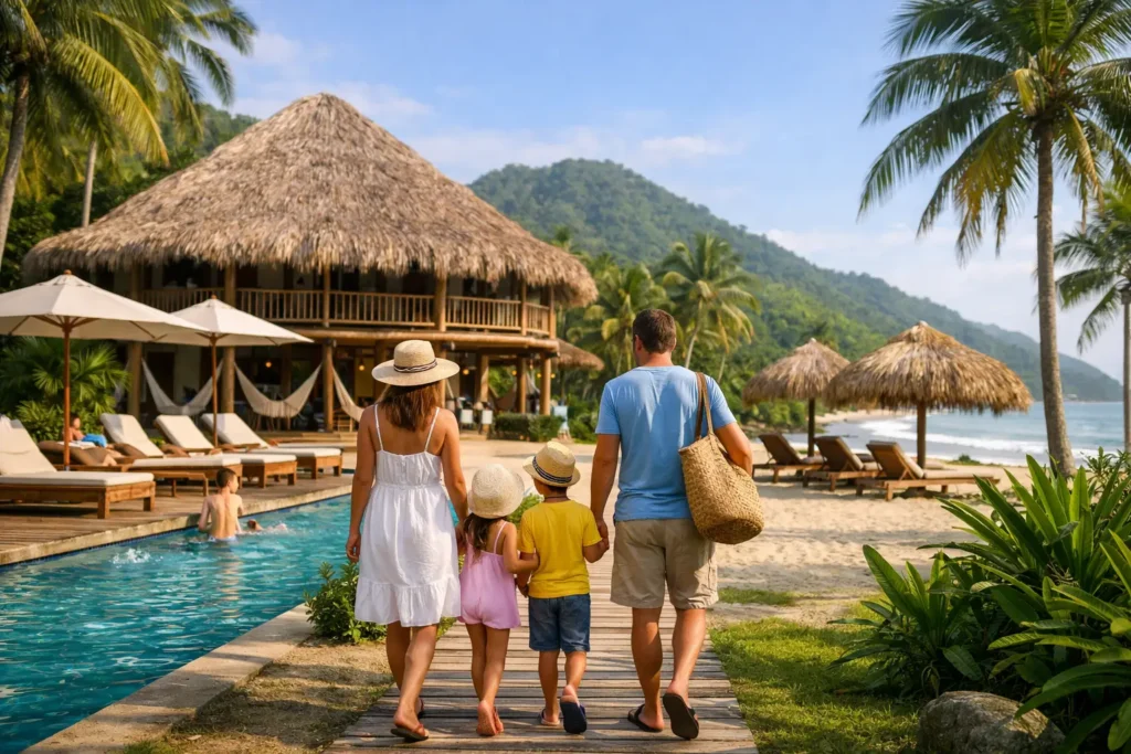 Hotel para vacaciones familiares en Guachaca