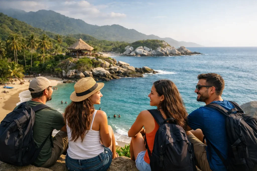 Viaje con amigos Tayrona sin complicaciones