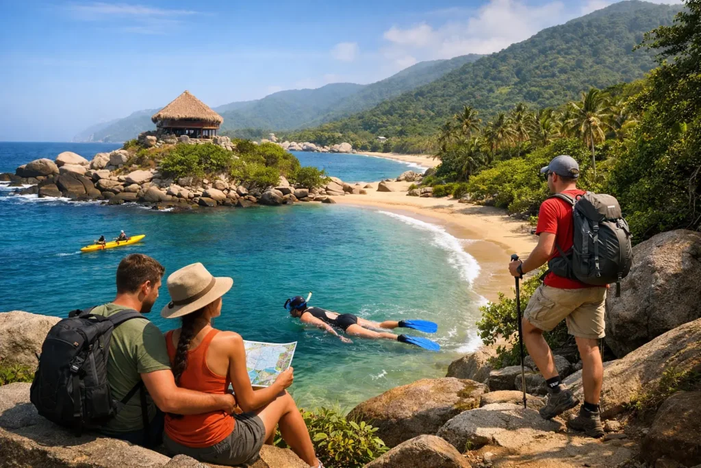 Cómo planear viaje multiactividad Tayrona