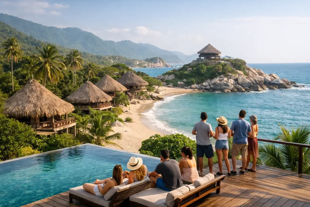 Guía de alojamiento para grupos en Tayrona