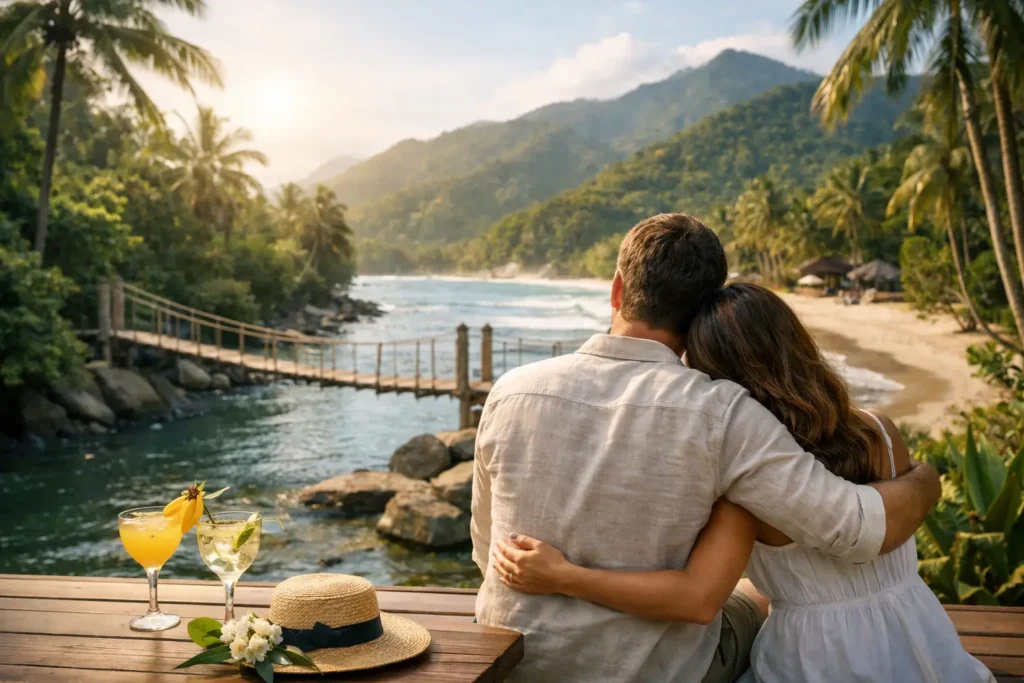 Itinerario para escapada de aniversario en Guachaca