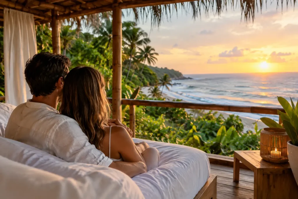 Un hotel romántico en Guachaca para dos